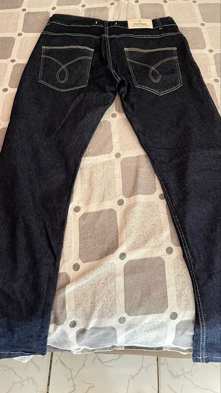 Calça jeans masculina  - Foto 3