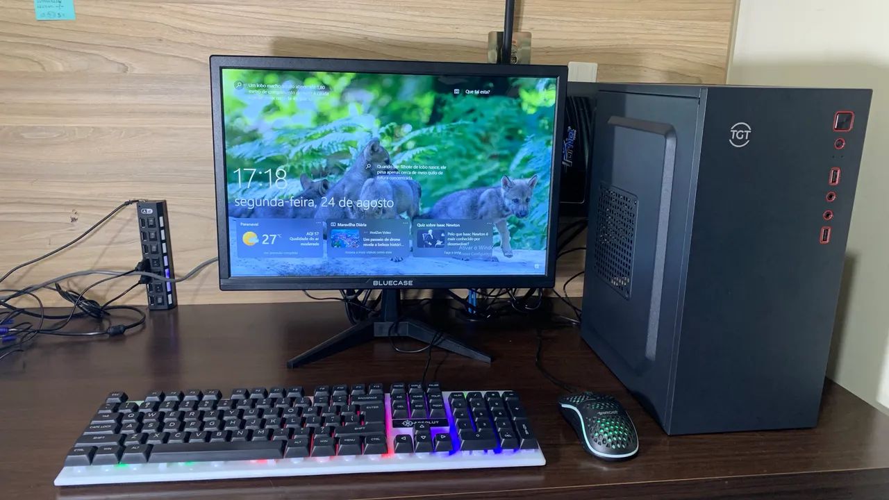 Computador semi novo COMPLETO! i5 com 8gb ram 