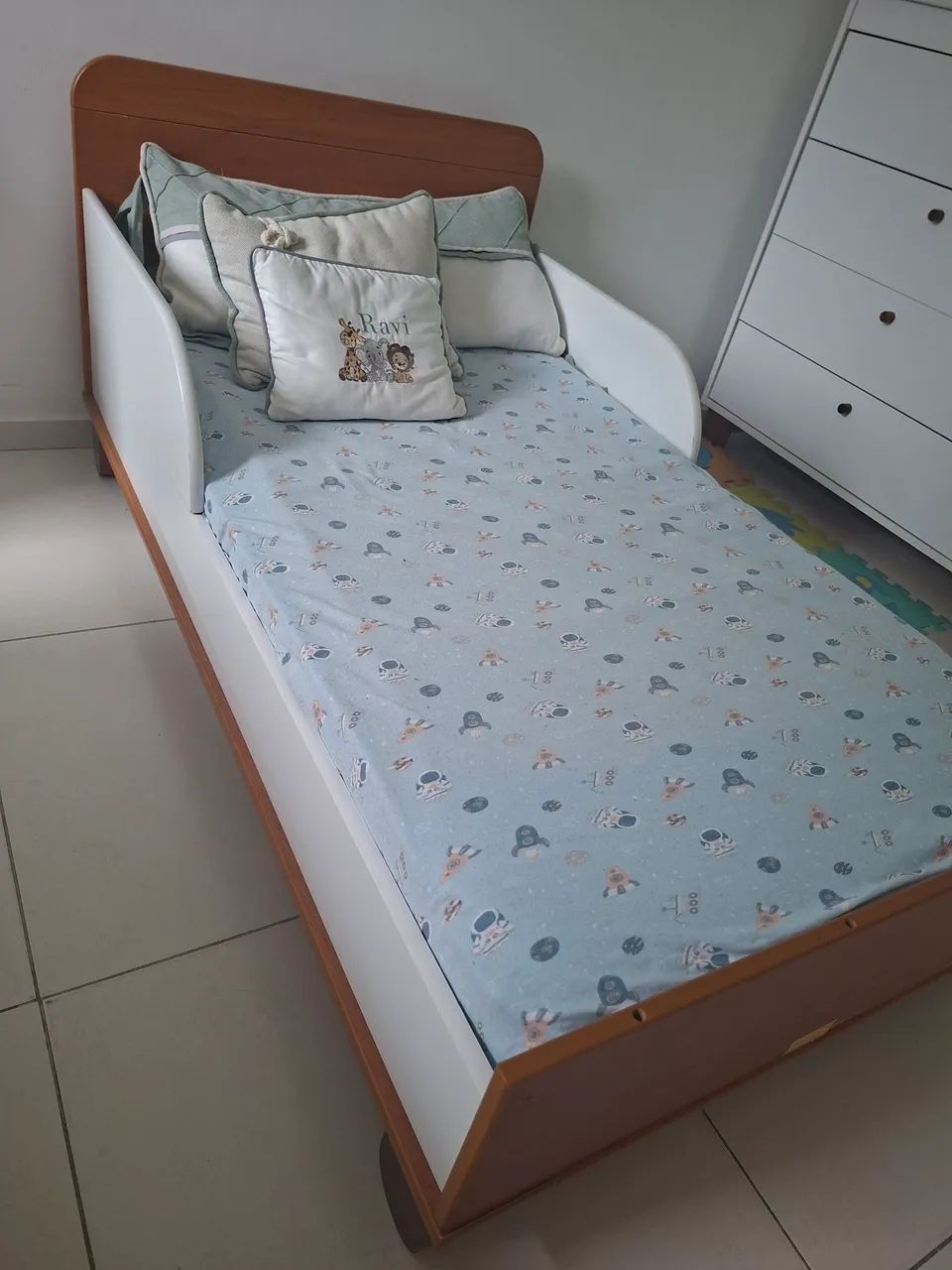 Berço 2 em 1 + colchão ortobom - Foto 2