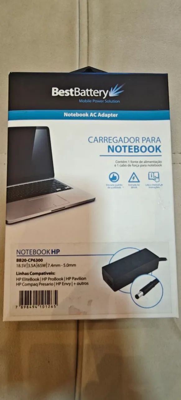 Carregador para notebook 