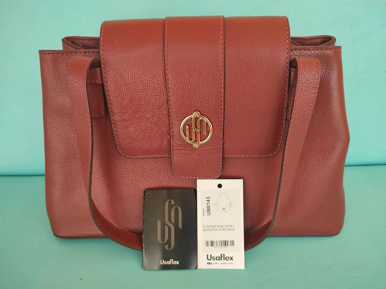 Bolsa couro Usaflex  - Foto 3