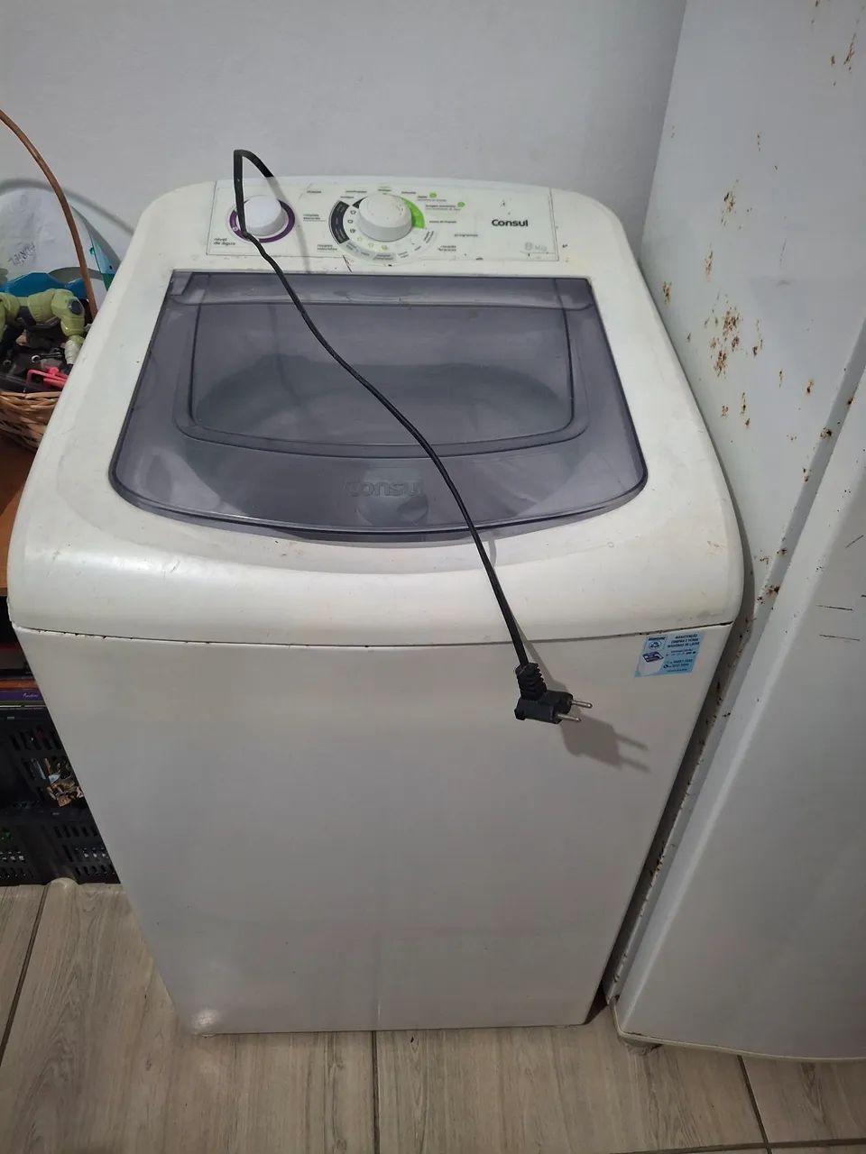 Maquina de lavar  (não está funcionando).