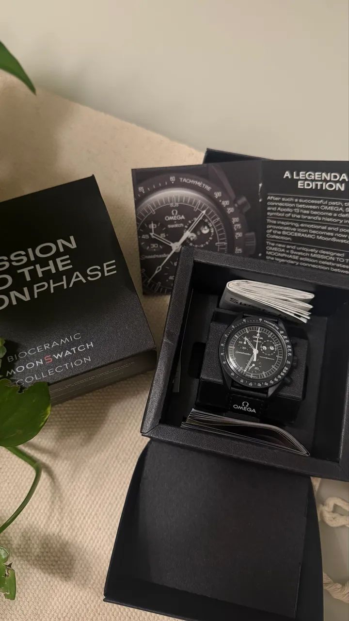 Ômega Moonswatch Mission to Moonphase - Foto 3