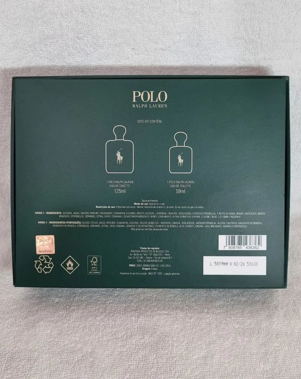 Kit Polo Green Edt 118ml + 59ml  - Foto 3