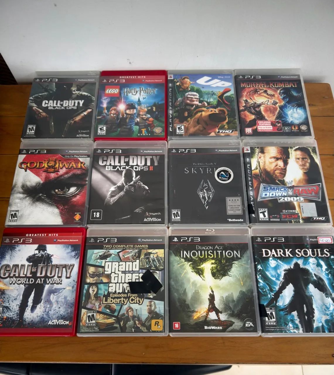 Ps3 slim com 2 controles e + de 20 jogos  - Foto 4