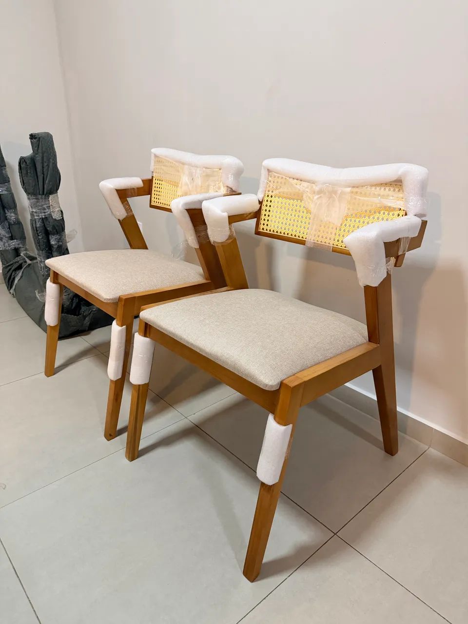 Mesa de Jantar 4 Cadeiras Prisma Design Moderno tt87 - Foto 2