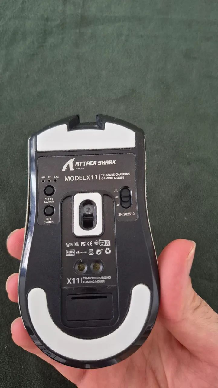 Mouse gamer Attack shark X11 - Foto 2