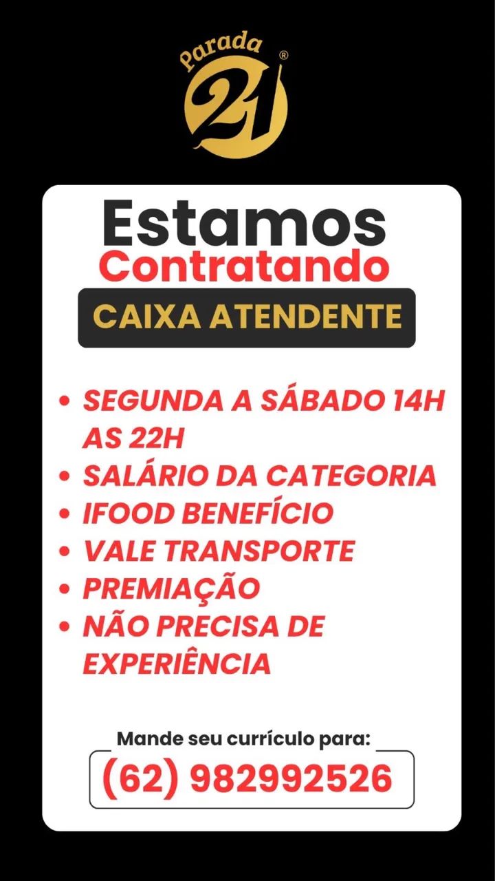 VAGA DE EMPREGO 