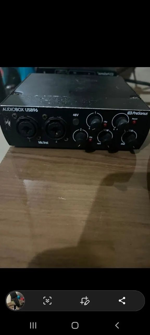 Microfone condensador e interface de áudio pré sonus - Foto 3