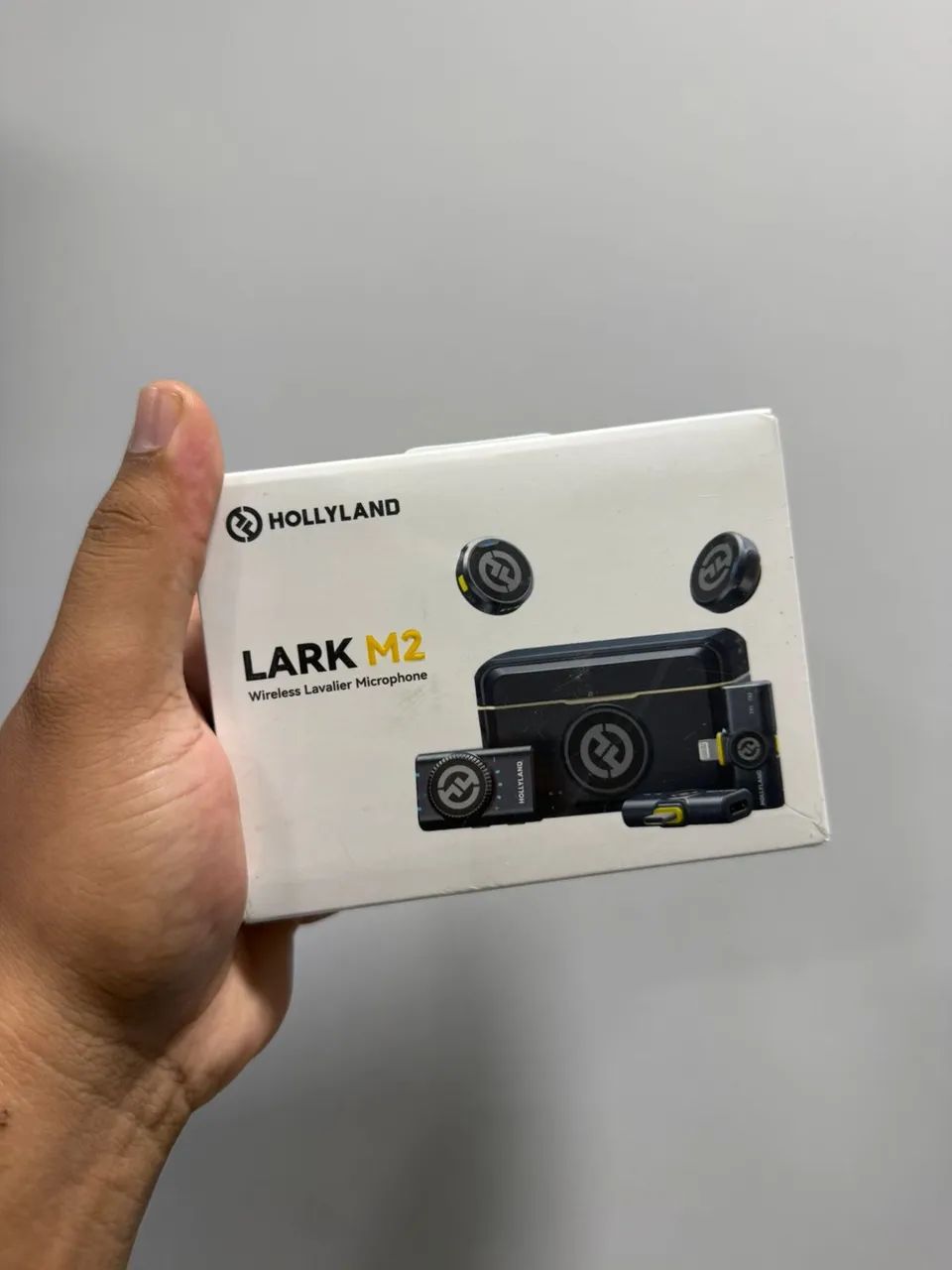 Microfone Sem Fio Hollyland Lark M2 Combo Preto