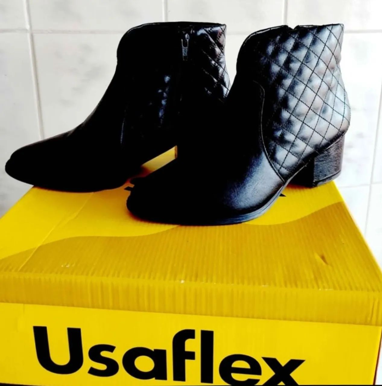 Botas femininas cano curto  - Foto 3