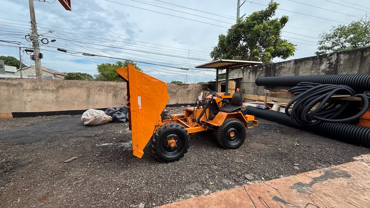 VENDA - MINI-DUMPER DIESEL - MOTOR PERKINS 4CC - Foto 3