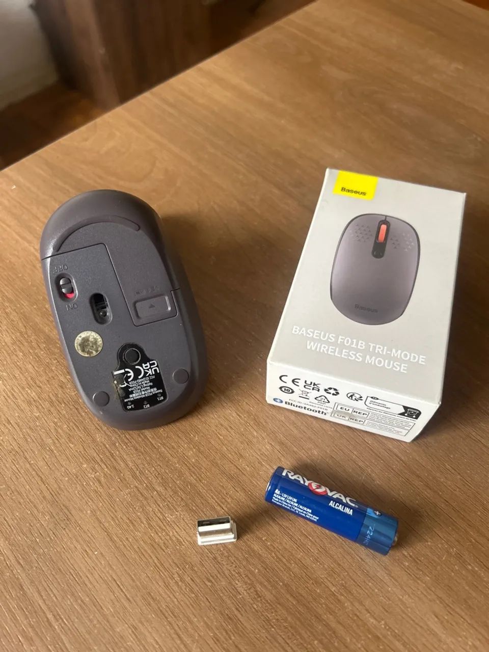 Mouse Baseus f01b tri mode wireless - Foto 2