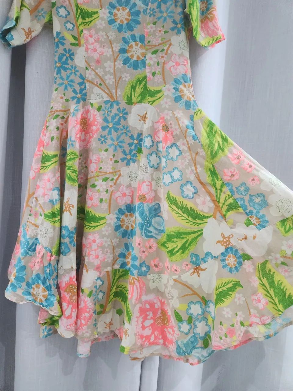 Vestido farm midi no linho - Foto 2