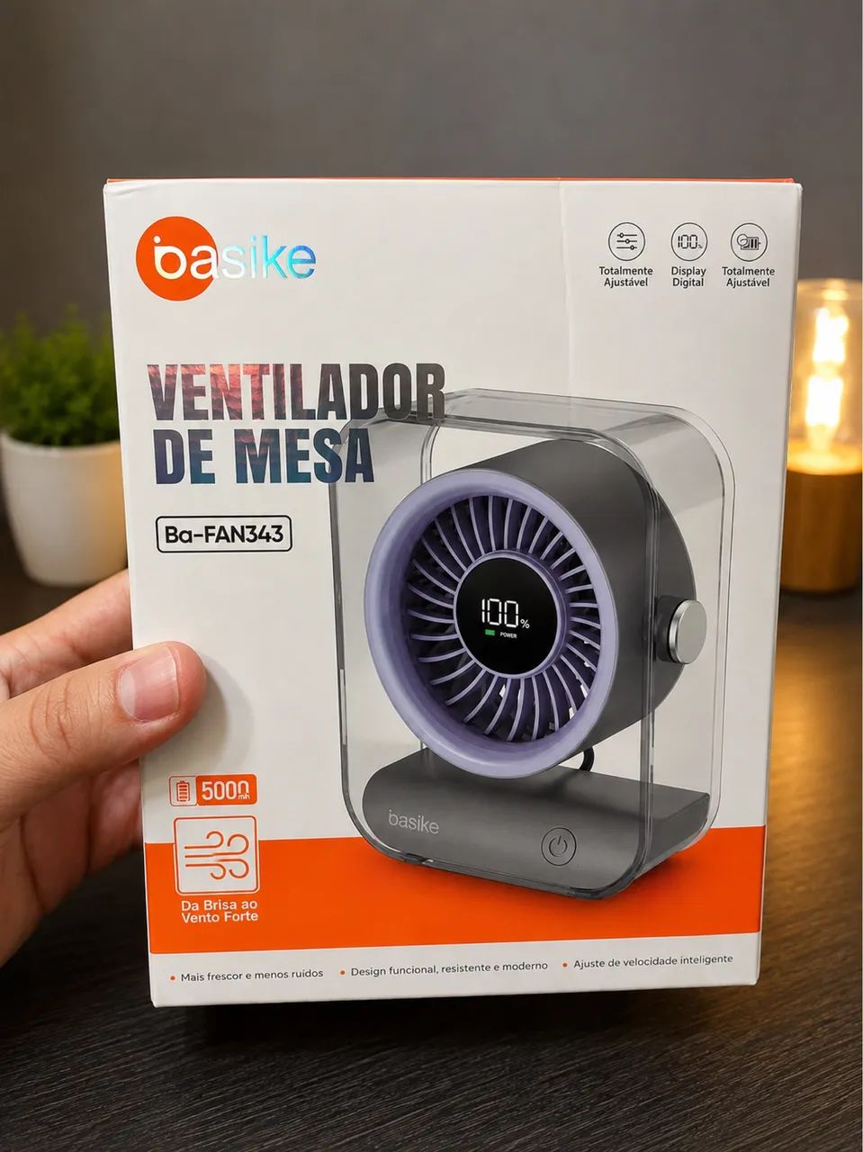 VENTILADOR DE MESA BASIKE