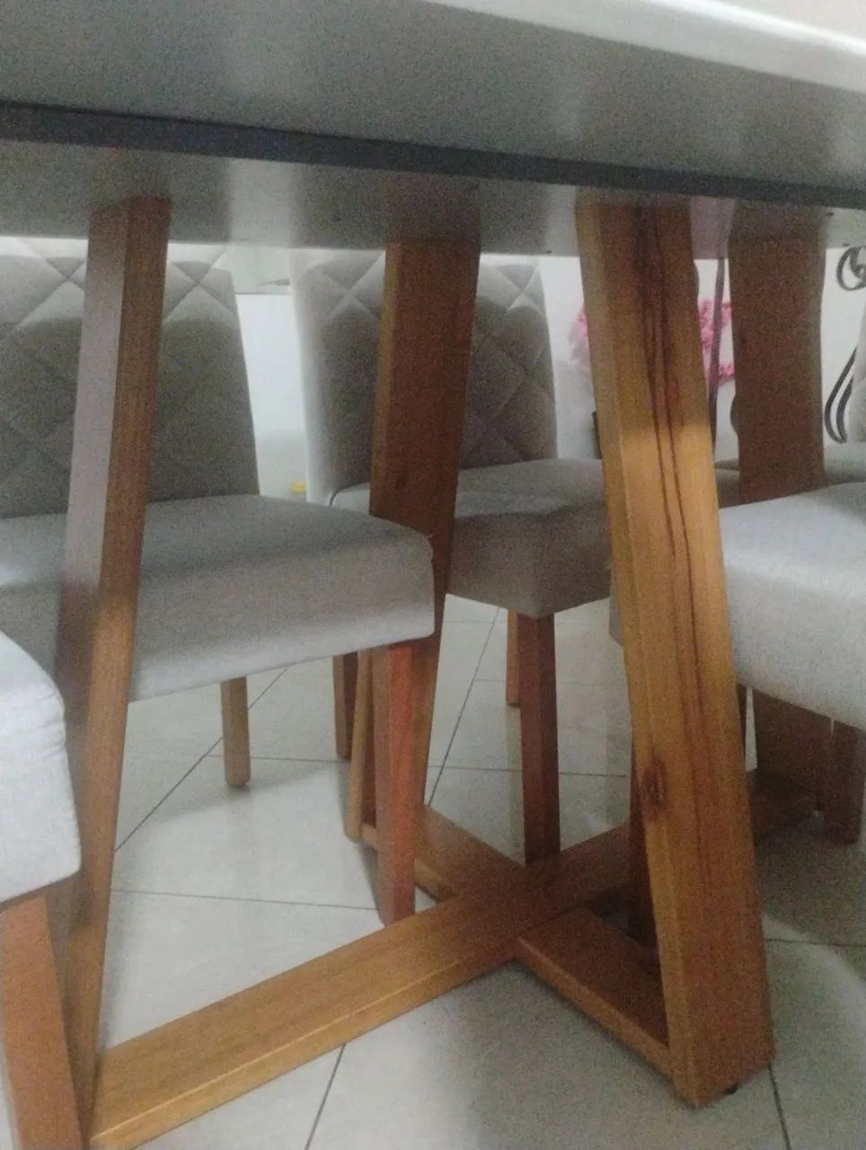 Mesa de jantar com 6 cadeiras  - Foto 4