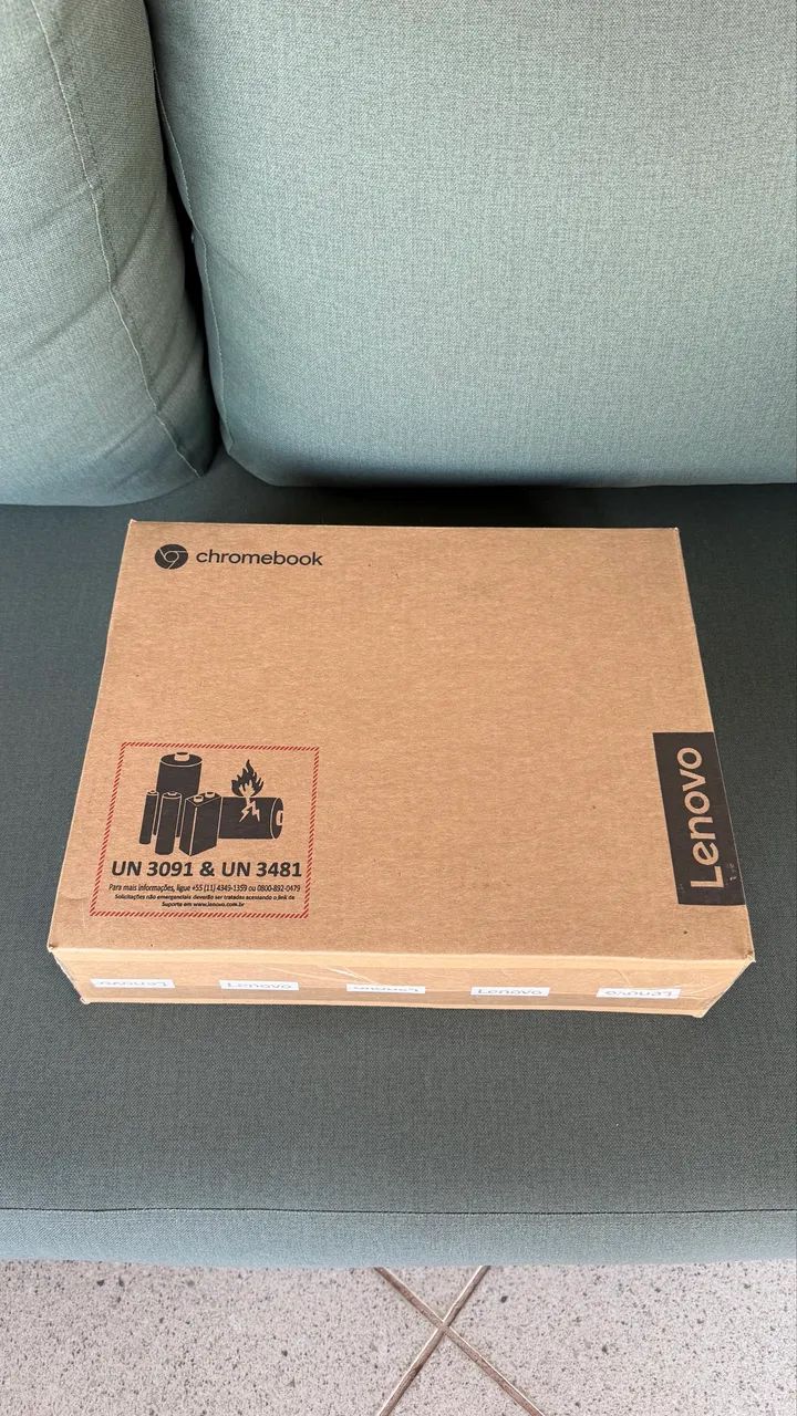 Chromebook Lenovo Completo na Caixa