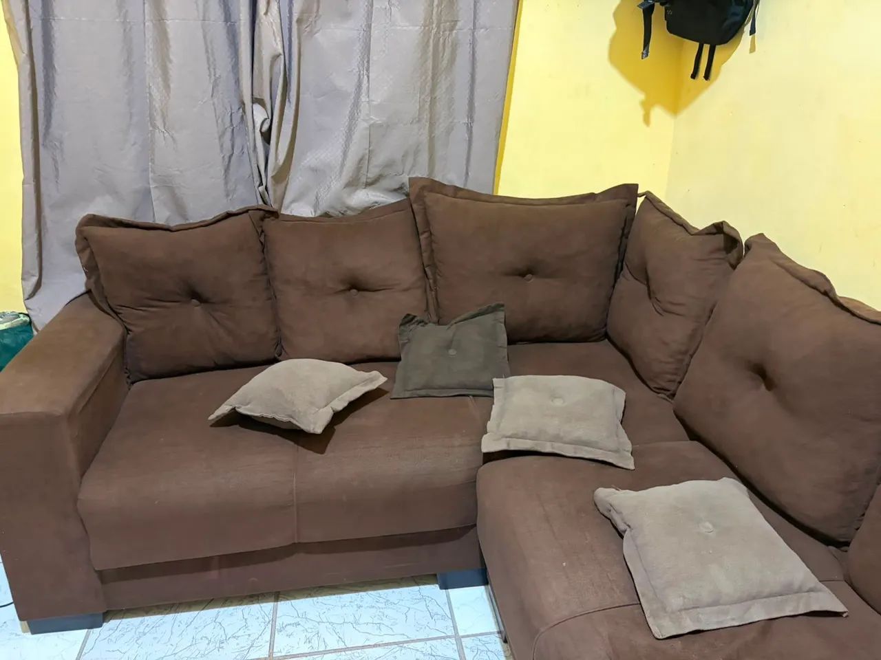 Sofá de canto com  chaisi  - Foto 2