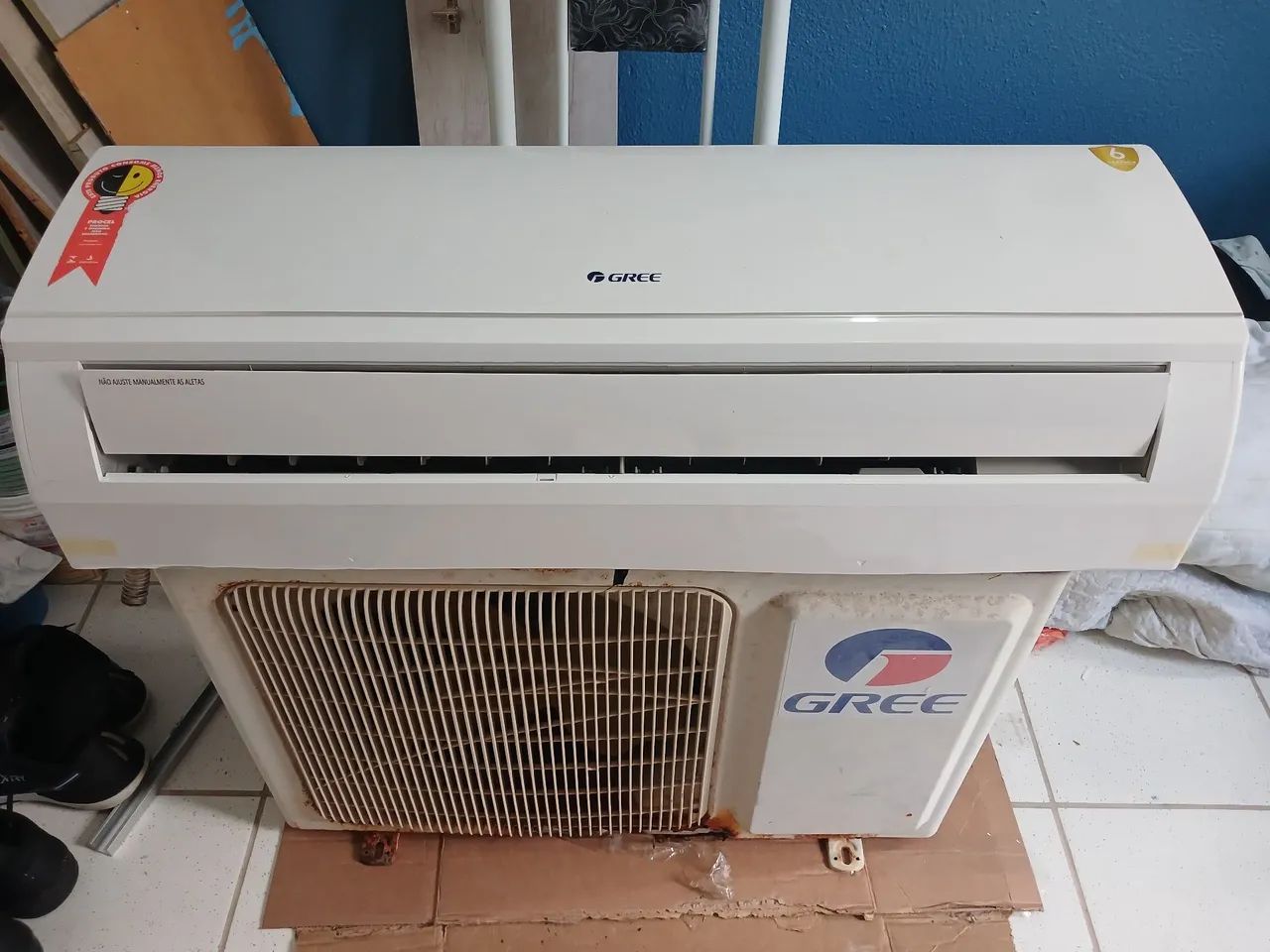 Ar Condicionado 12btu com defeito - Foto 2