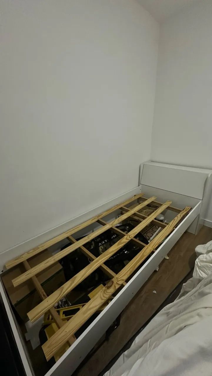 Cama solteiro Baú