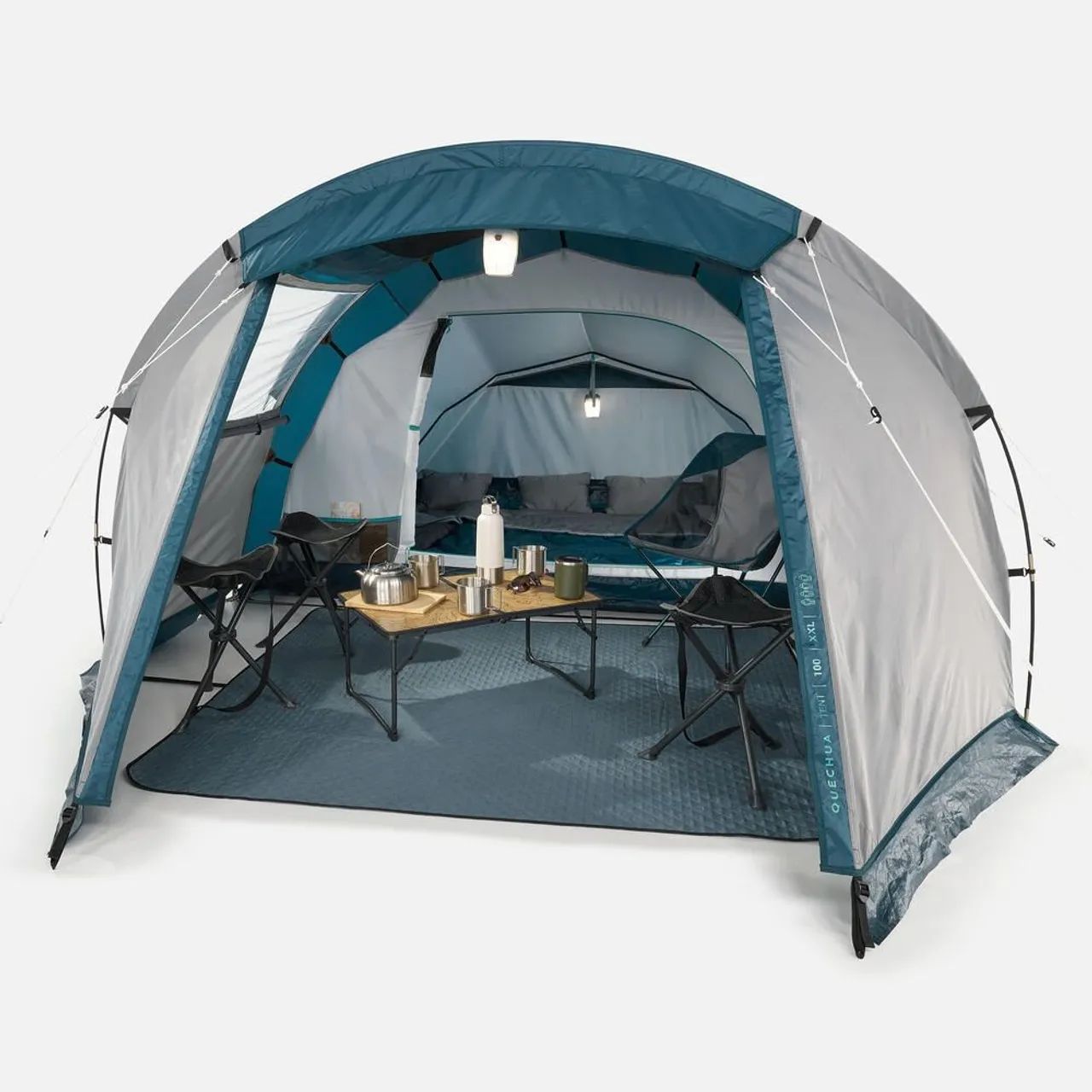 Barraca de Camping MH100 4 Pessoas Quechua - Foto 2