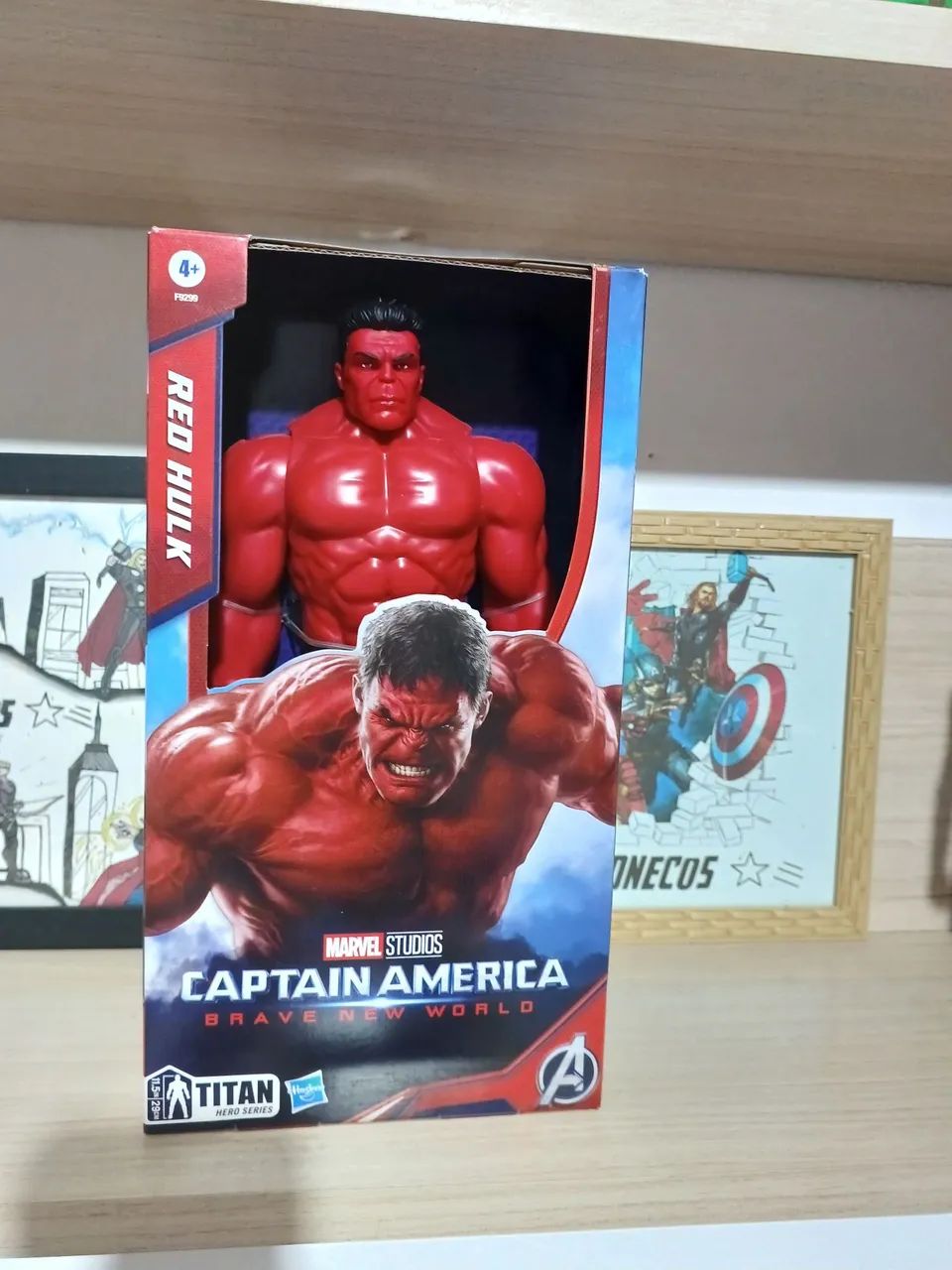 Hulk vermelho 30cm original marca Hasbro  - Foto 5