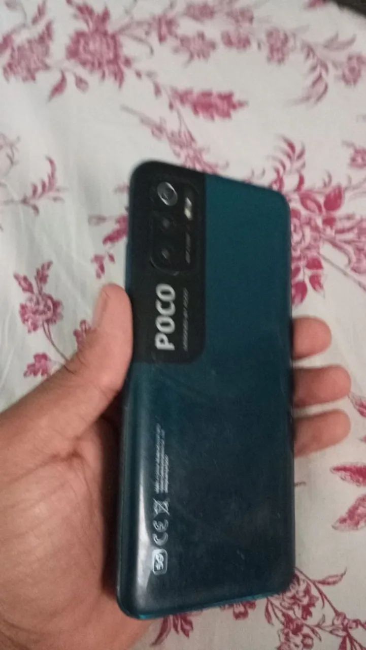 Poco m5 pro obs: só o botão de abaixa não está pegando Cell top
