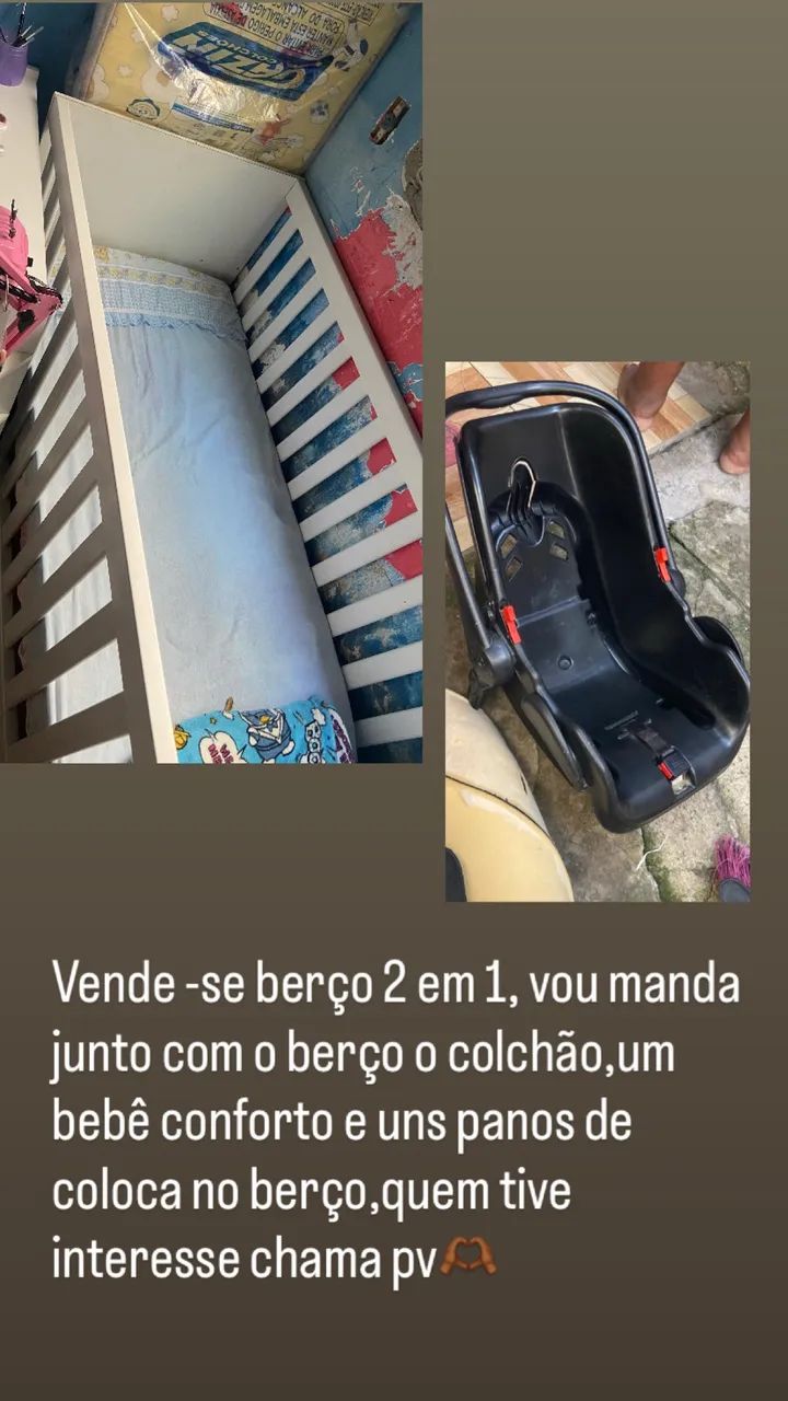 Berço 2 em 1