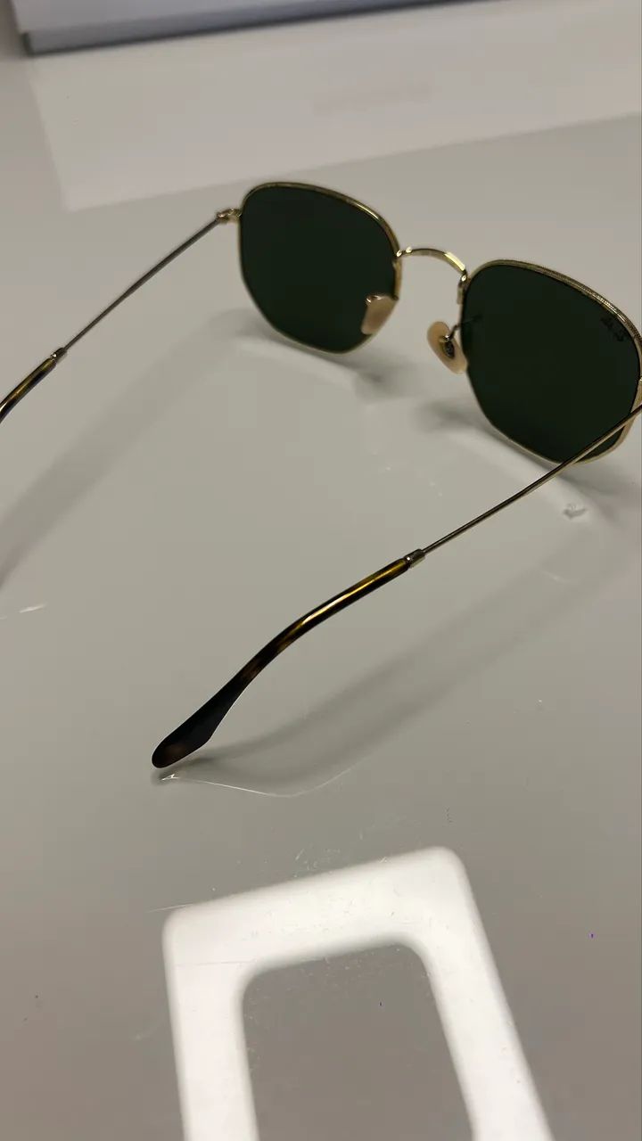Ray-Ban Hexagonal Flat Lenses Original - Excelente Estado - Foto 4