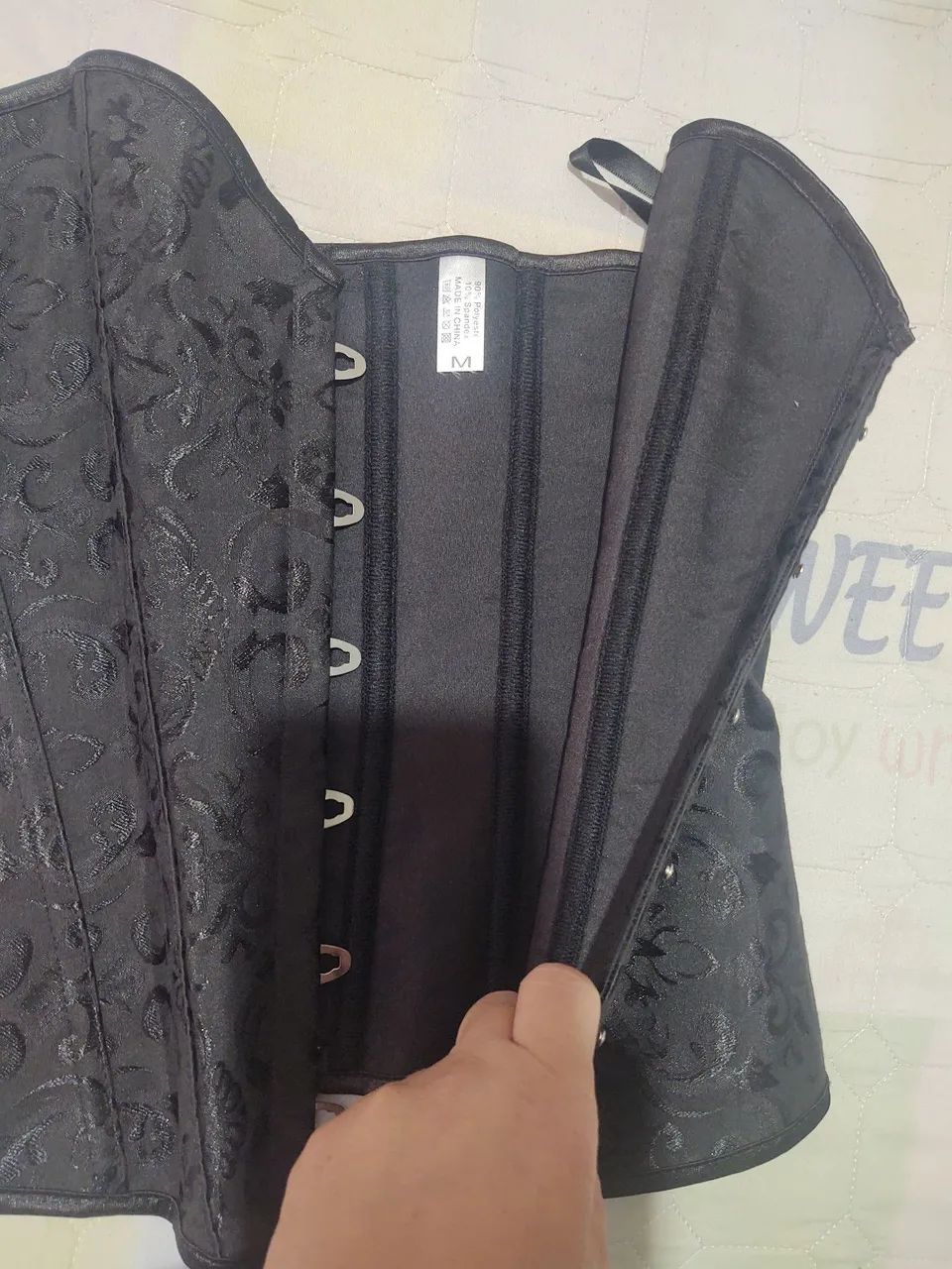 Corselet Preto M - Foto 3