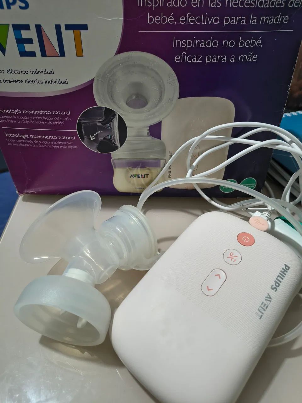 Bomba elétrica de leite Avent - Foto 5