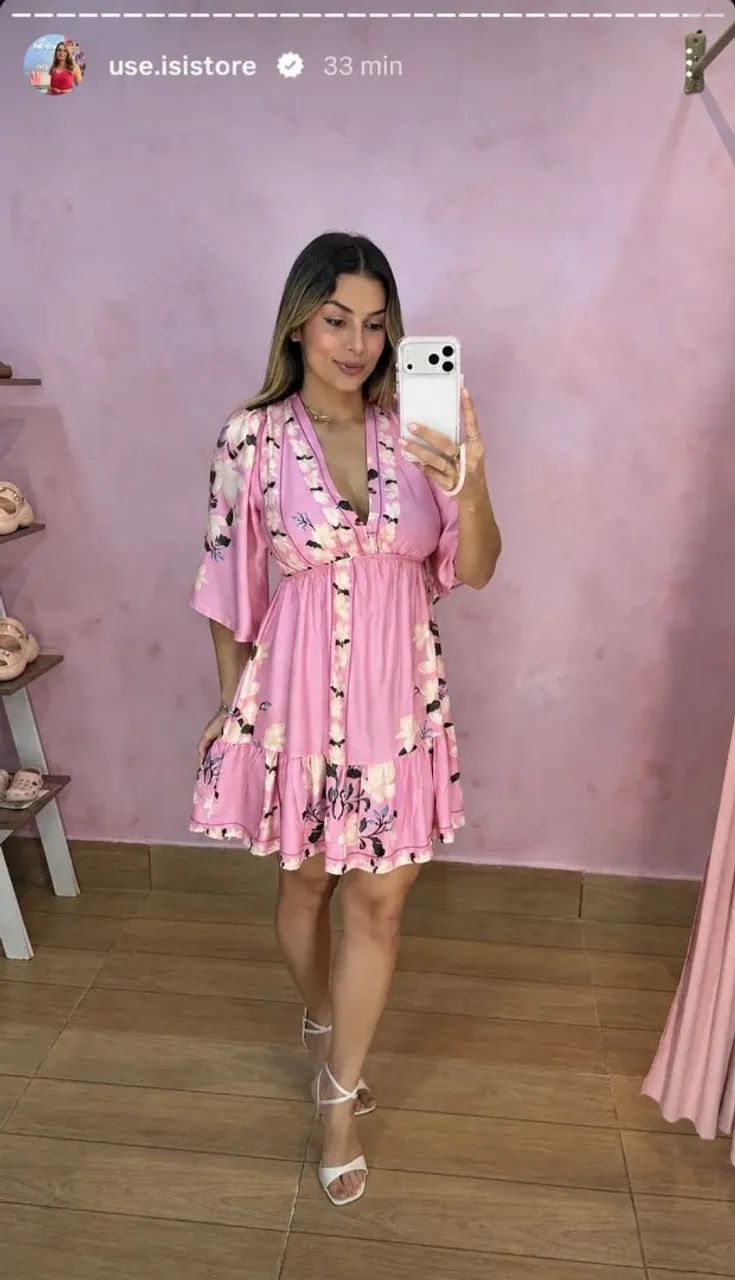 Vestido Floral Feminino - Foto 5