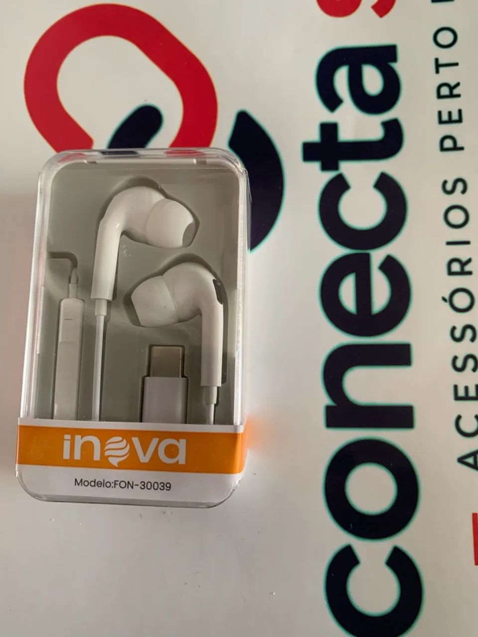 Fone inova entrada tipo C ou iPhone  - Foto 2