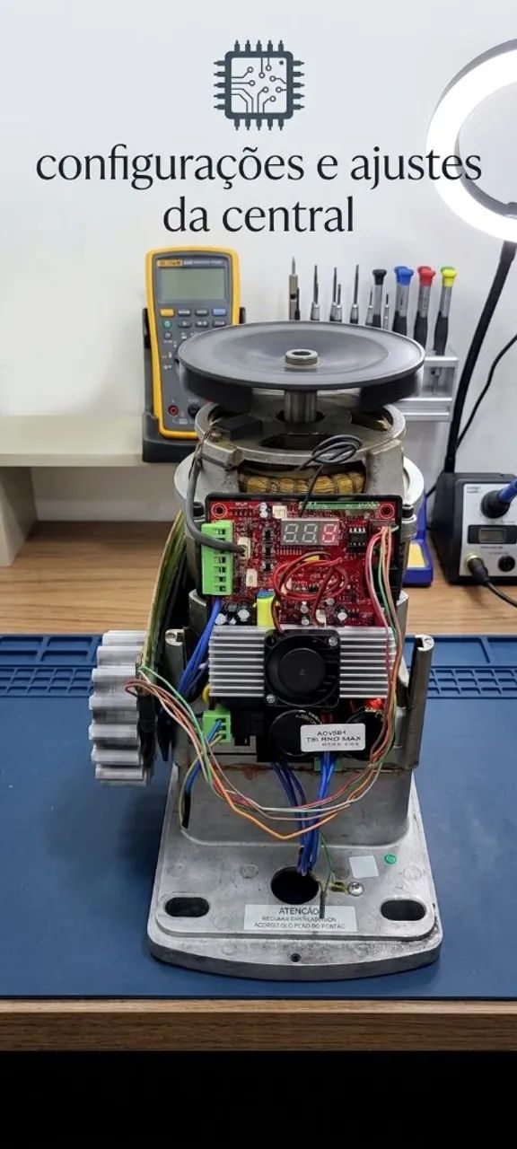 Motor de portão/ reparos/configuração  - Foto 3