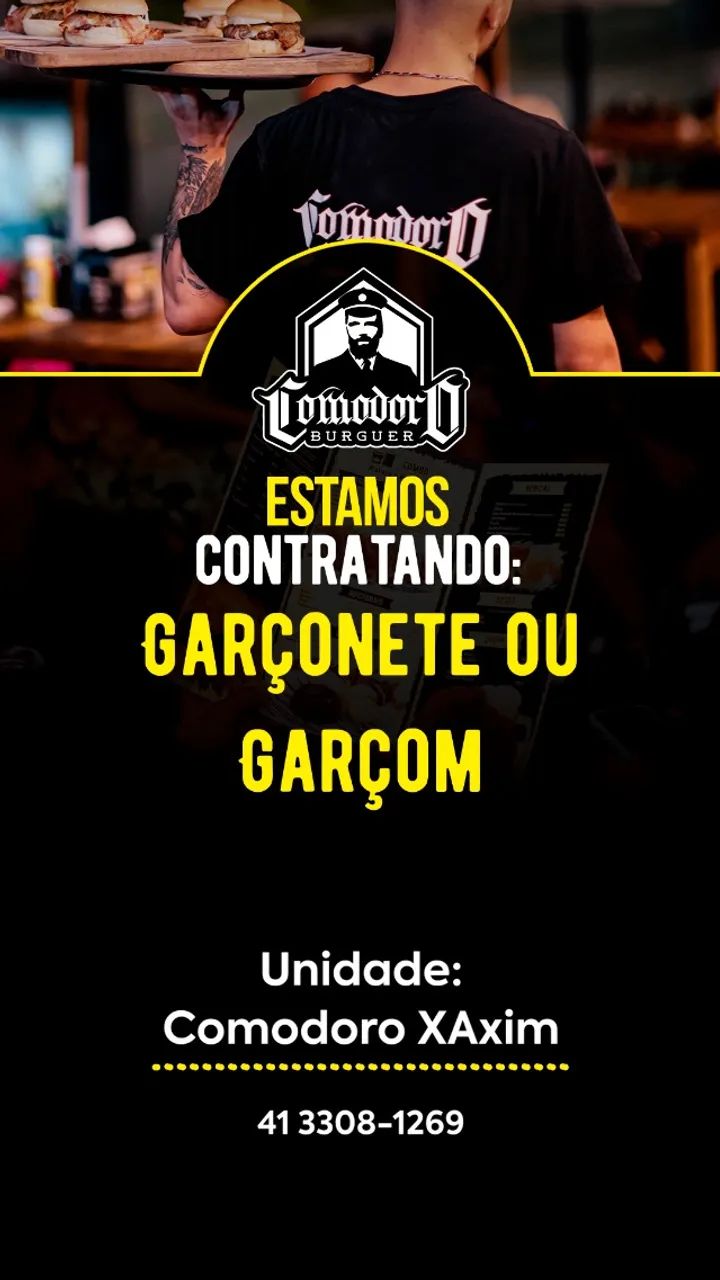 Garçom/ Garçonete