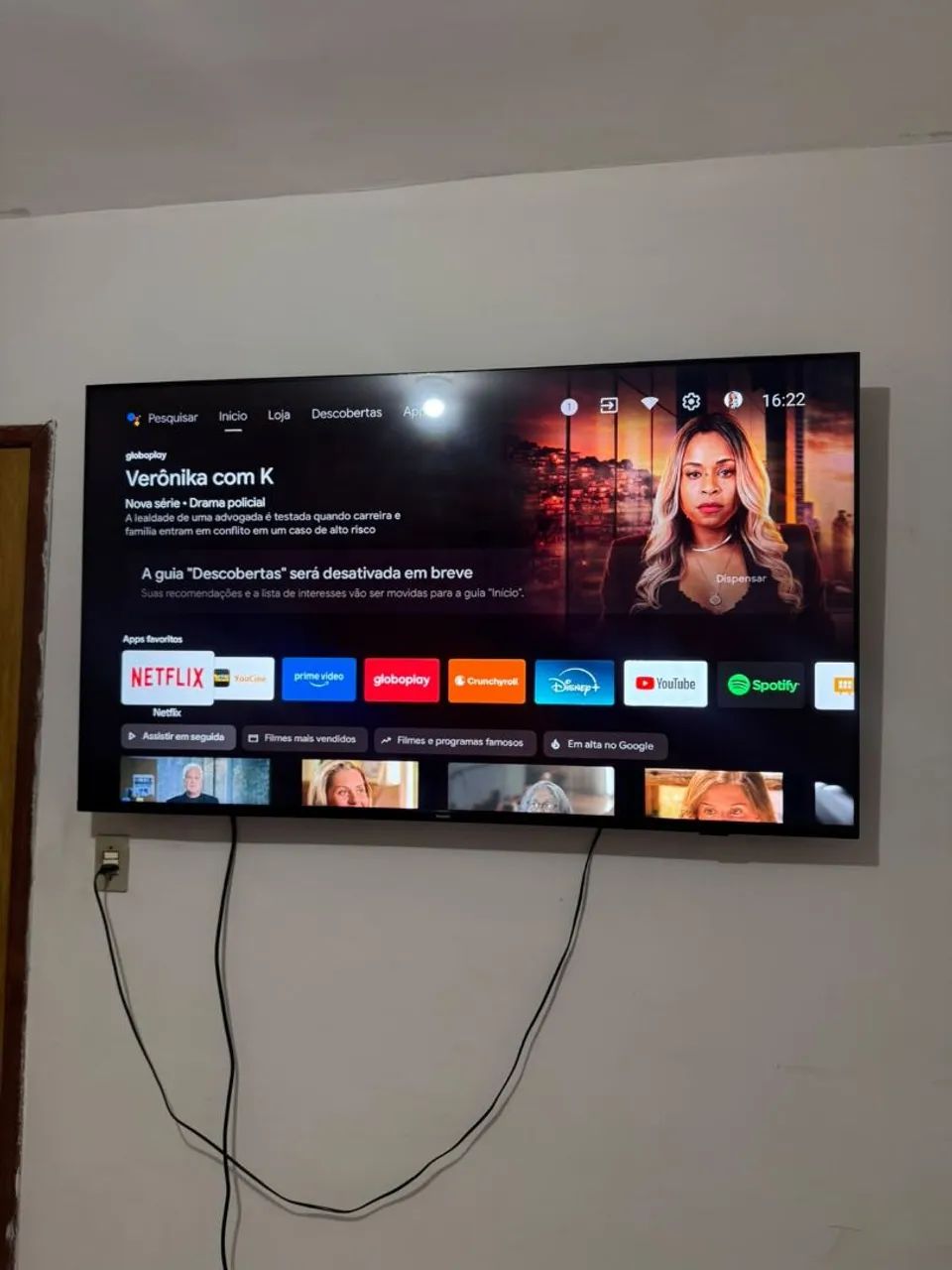 Smart TV 65 polegadas - R$ 2.000