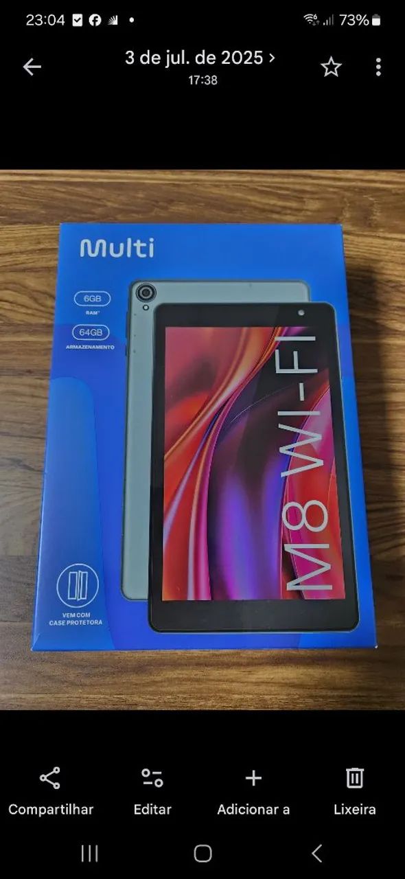 Tablet Multi M8 WI-FI