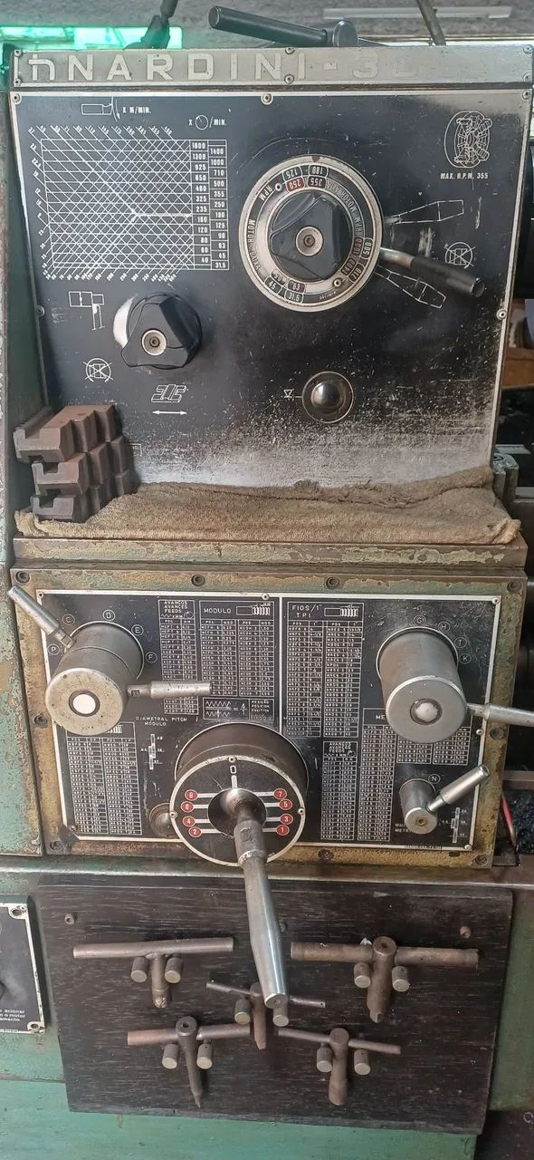 Torno mecânico nardini 300 lll - Foto 4
