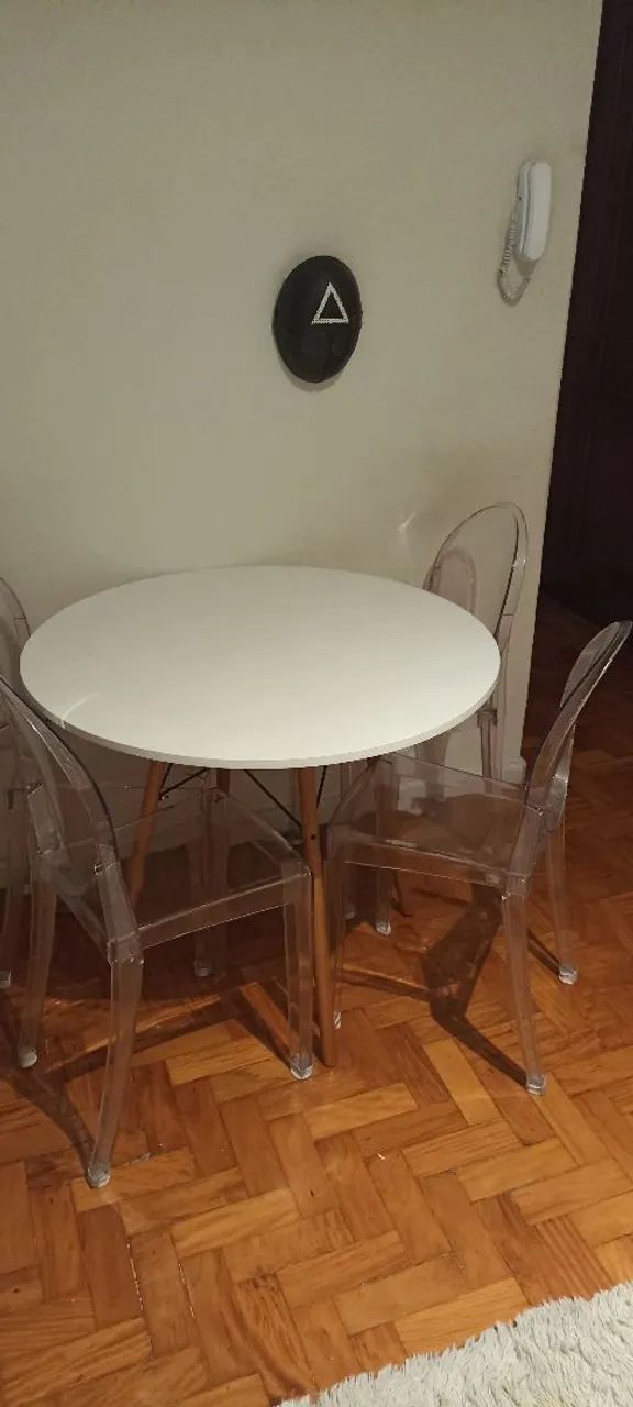 4 Cadeiras de cristal  - Foto 2