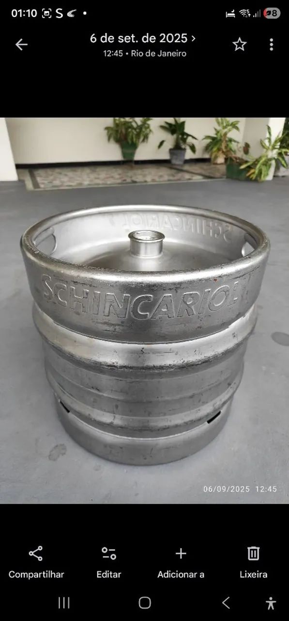 Barril de chopp 30L Schin | Heineken  - Foto 3