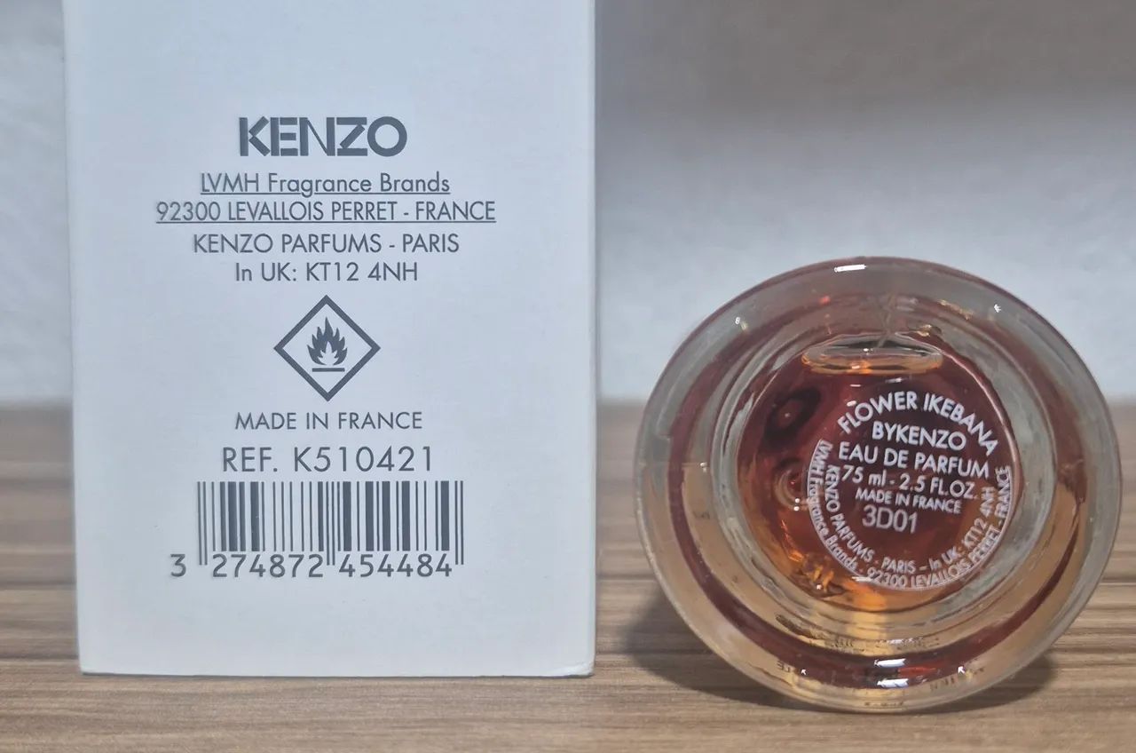 PERFUME KENZO FLOWER IKEBANA EDP 75ML NOVO ORIGINAL  - Foto 4