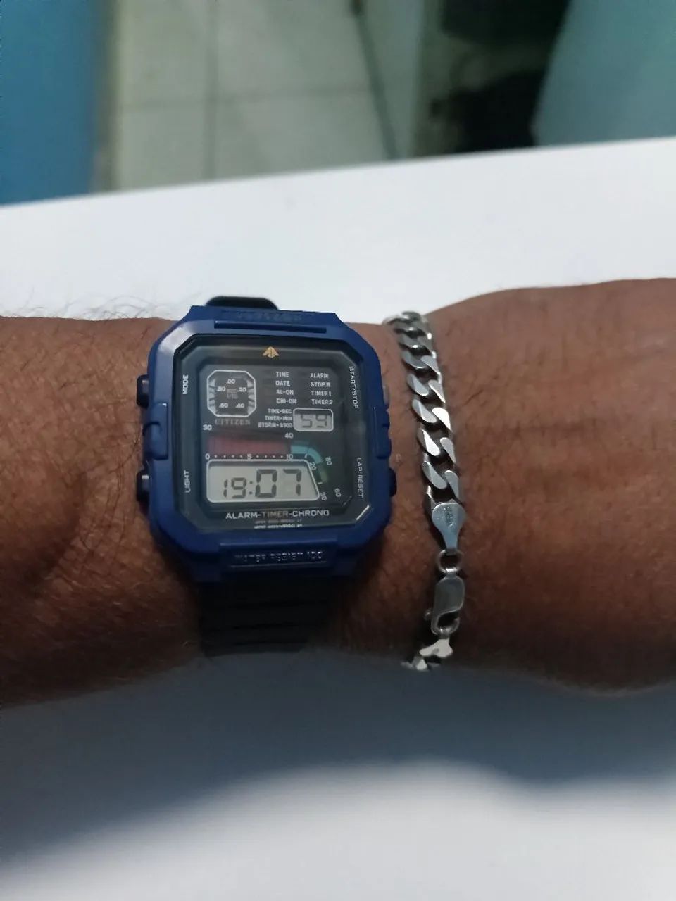 Citizen windsorf d060 caixa plástica raro 