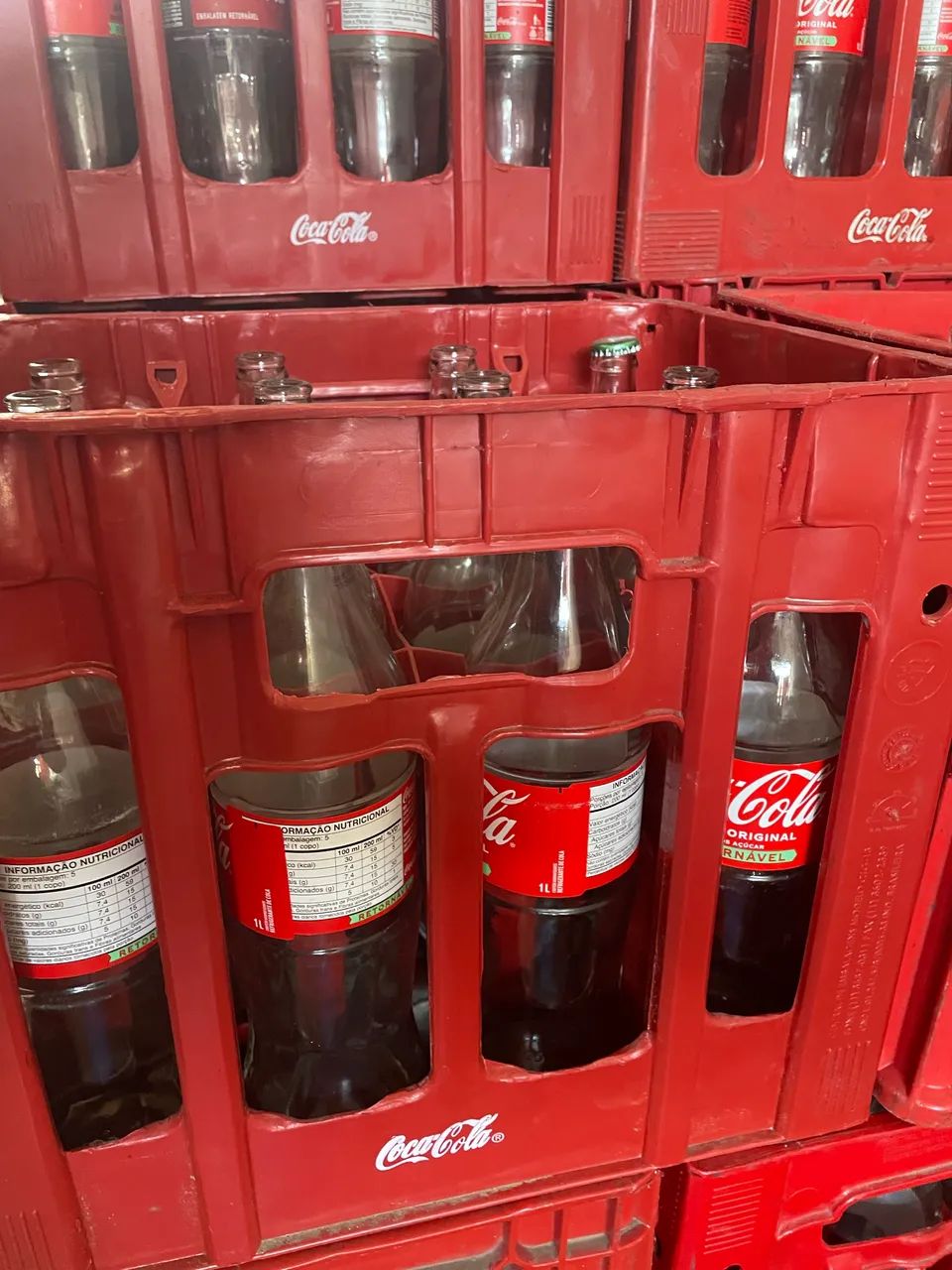 CAIXA DE VASILHAME COCA COLA 1L - Foto 2