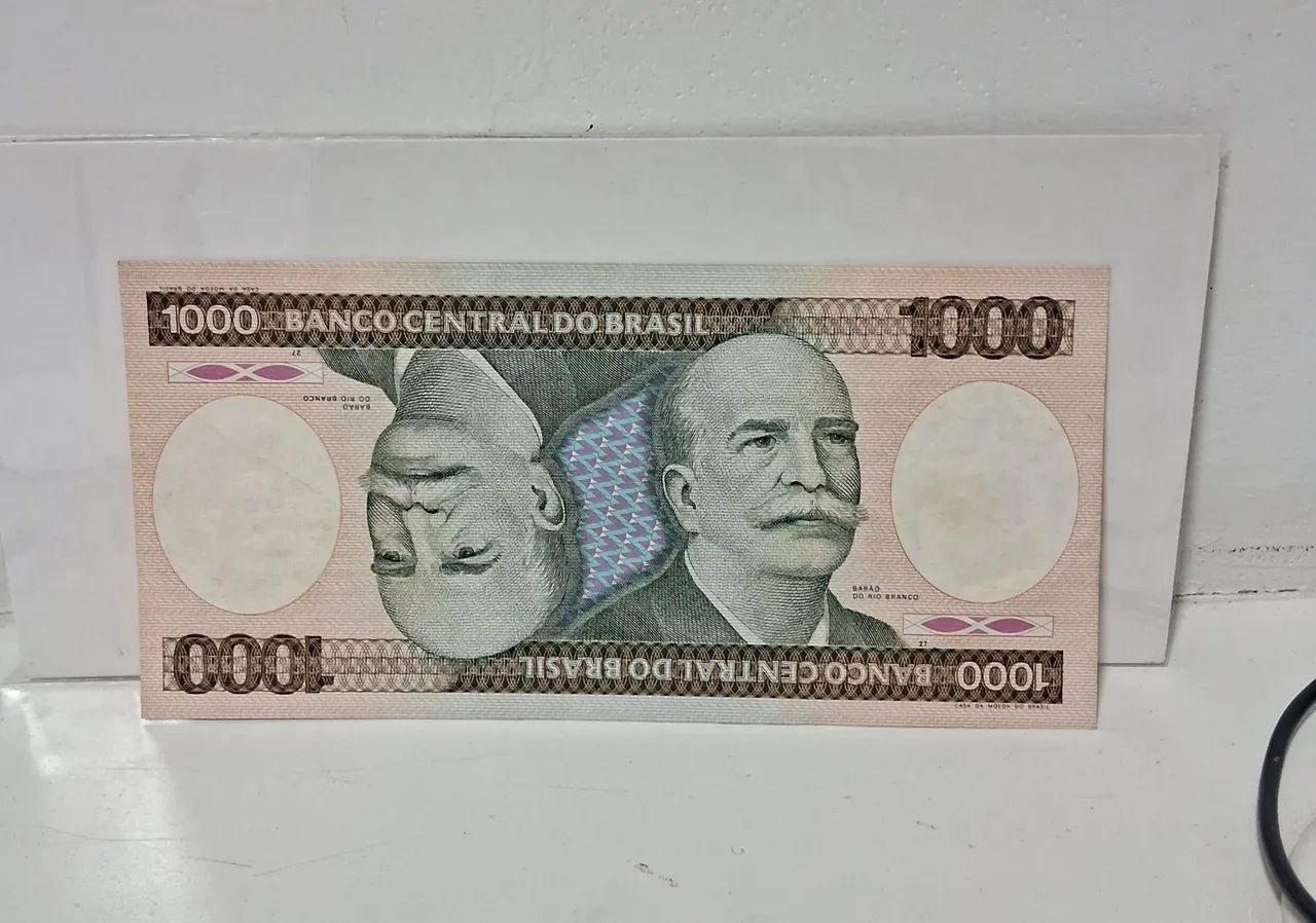 Cédulas antigas 8 reais cada - Foto 3