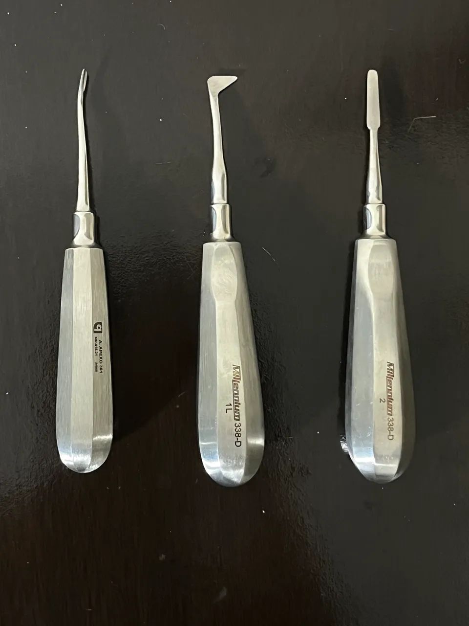 Kit para estudantes de Odontologia - Alavancas 