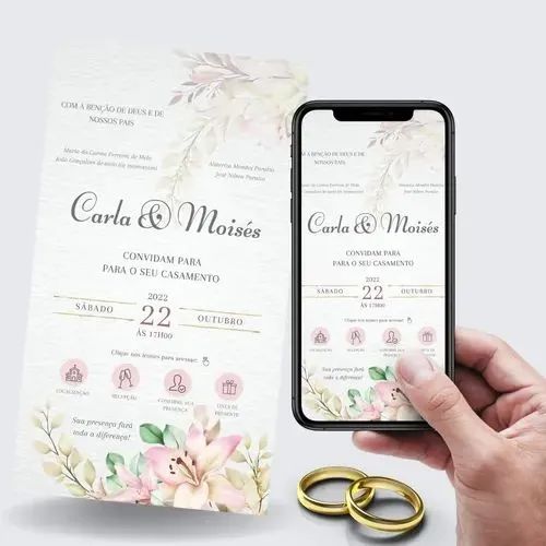 Convite Virtual de Casamento  - Foto 4