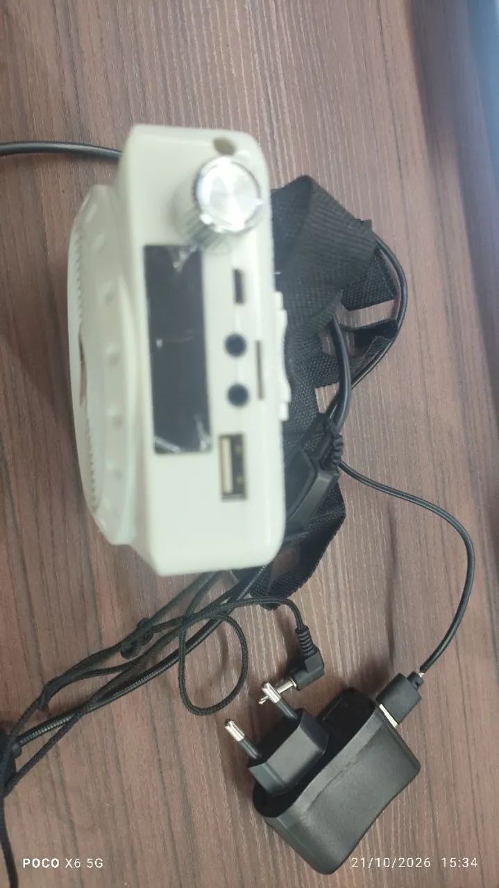 Microfone com auto falante  - Foto 3