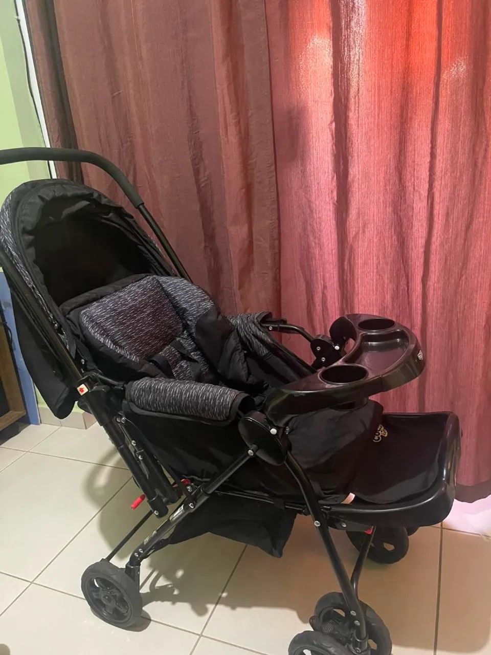 Carrinho mais bebê conforto  - Foto 2