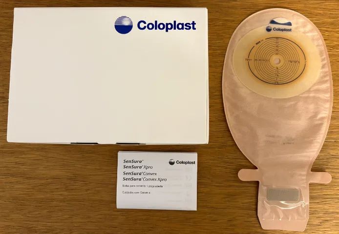 Caixa de Bolsa Colostomia Coloplast - 30unidades - Nova