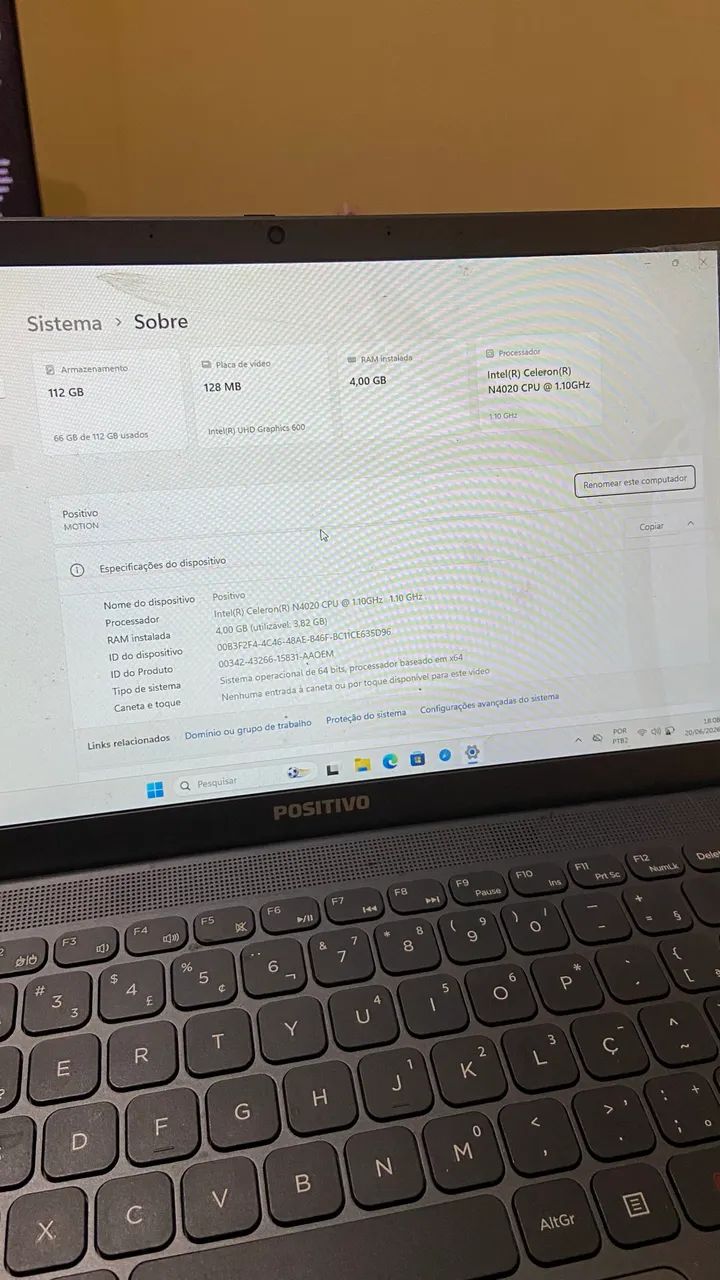 Notebook positivo  - Foto 2